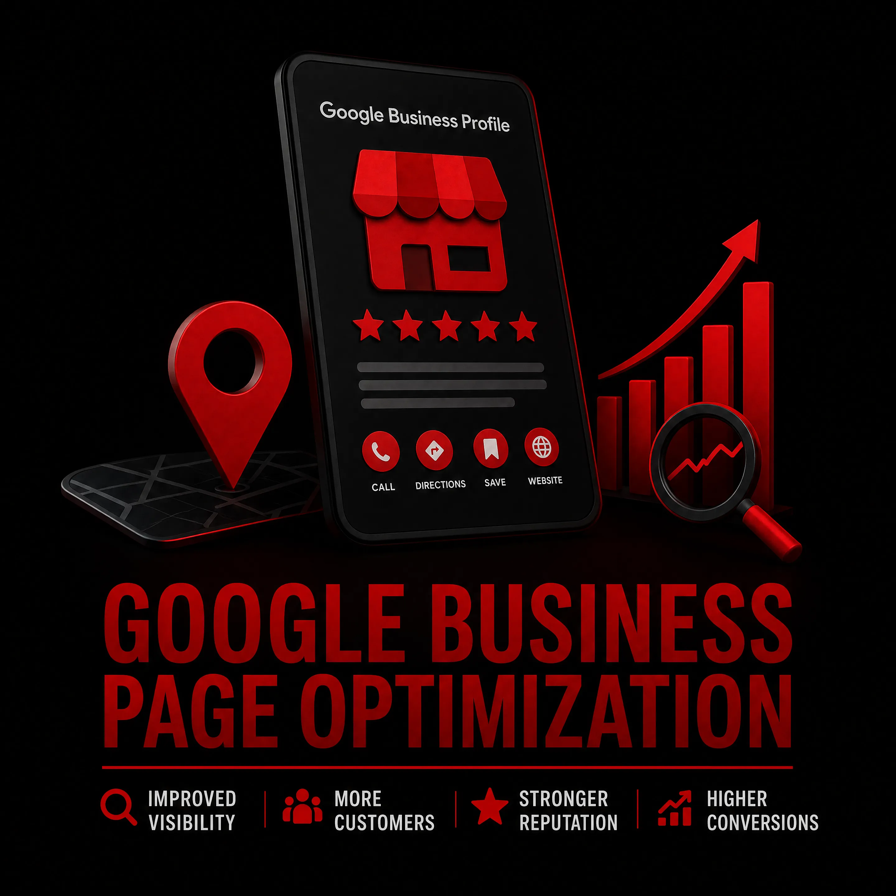 Small business owner optimizing Google Business Profile on a laptop